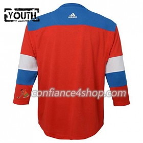 Adidas Maillot de Hockey Russie Blank Coupe du monde de hockey sur glace 2016 Rouge Premier - Enfant